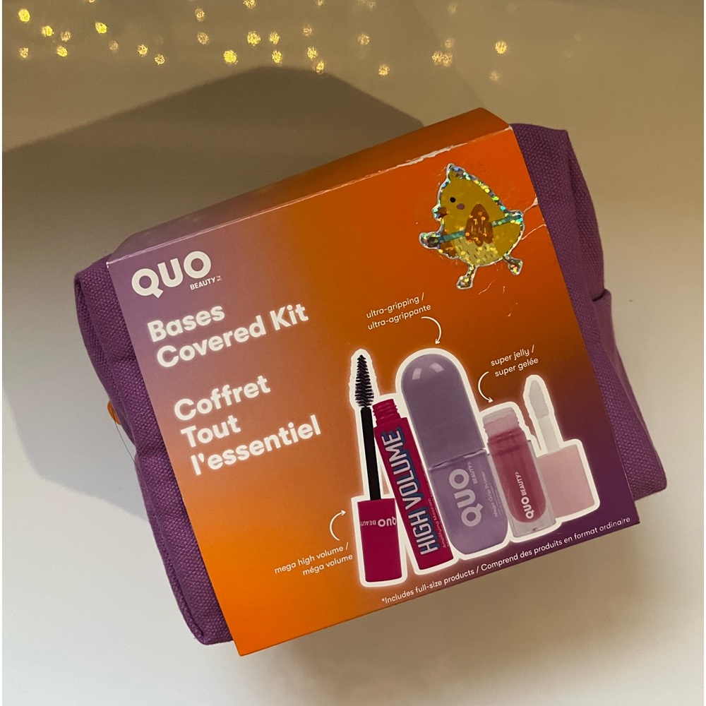 QUO BEAUTY Bases Covered Kit NWT
